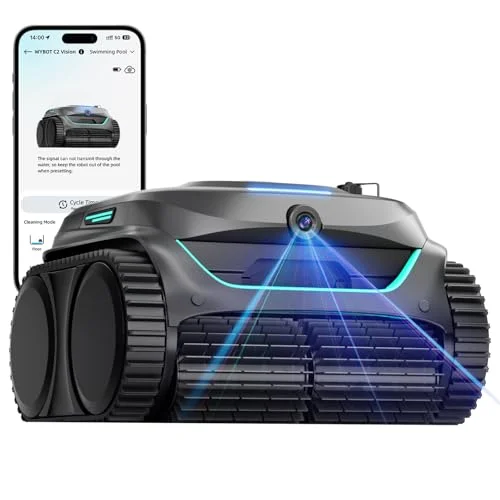 WYBOT C2 Vision Robotic Pool Cleaner - Rank 9 in Pool Cleaners
