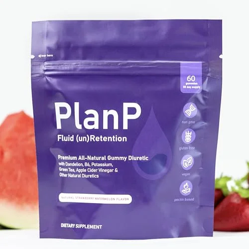 PlanP Premium Diuretic Gummies - Rank 8 in Best Water Retention Pills of 2025