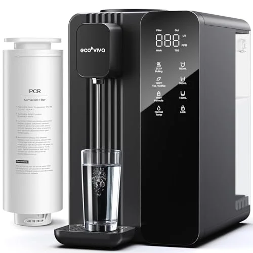Ecoviva Reverse Osmosis Countertop Water Filter System - Rank 4 in Best Hot And Cold Water Dispenser of 2025