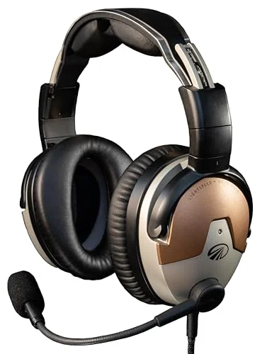 Lightspeed Delta Zulu ANR Aviation Headset - Rank 4 in Best Aviation Headsets of 2025