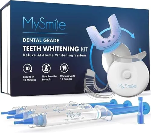 MySmile Teeth Whitening Kit with LED Light - Rank 3 in Best Teeth Whitening of 2025