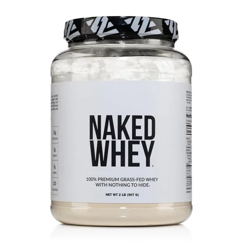 Naked Whey 2LB Grass Fed Protein Powder - Rank 9 in Best Protein For Weight Gain of 2025