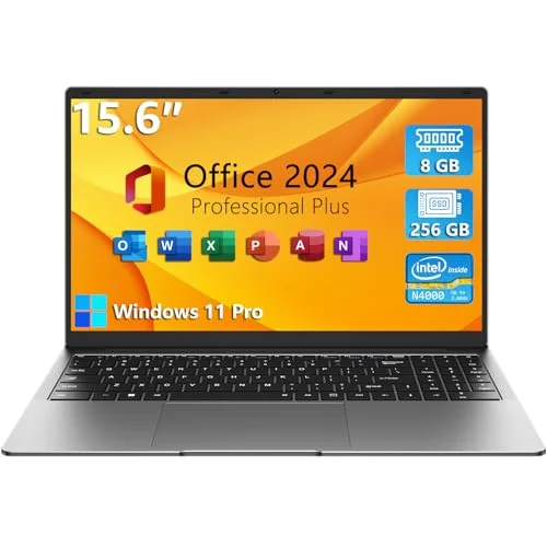 TPV 15.6" Windows 11 Pro Laptop - Rank 9 in Best Laptop For Working From Home of 2025