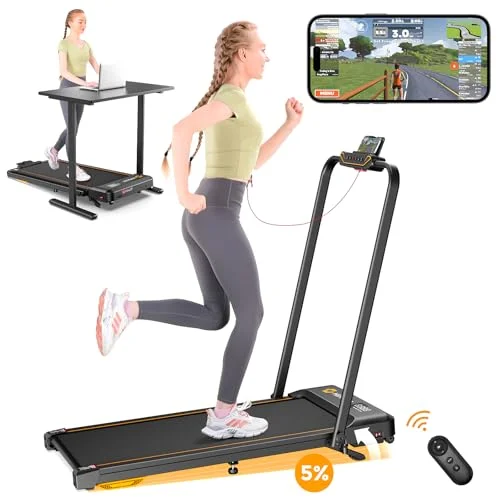 HiFast Walking Pad Treadmill with Handle - Rank 7 in Best Walking Pad Treadmill of 2025