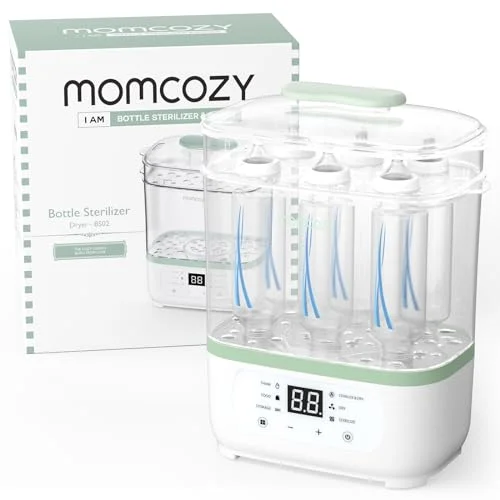 Momcozy 8-in-1 Baby Bottle Sterilizer and Dryer - Rank 10 in Best Baby Bottle Washer And Sterilizer of 2025