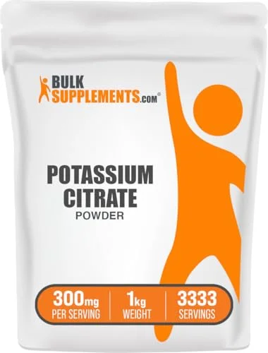 BulkSupplements Potassium Citrate Powder 1kg - Rank 6 in Best Potassium Citrate of 2025