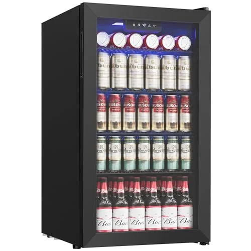 Icyglee Beverage Refrigerator Cooler - Rank 10 in Best Bar Fridge of 2025