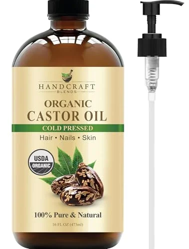 Handcraft Blends Organic Castor Oil 16 Fl Oz - Rank 3 in Castor Oils