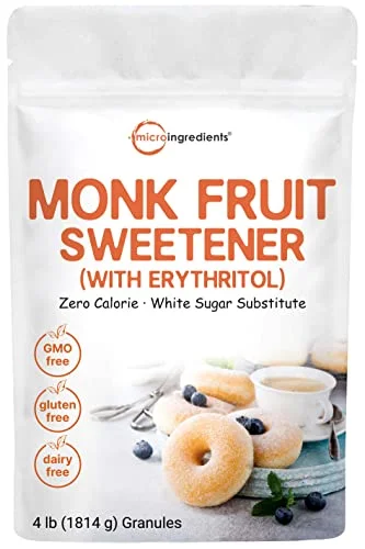 Monk Fruit Erythritol Sweetener Granules - Rank 4 in Best Monk Fruit of 2025