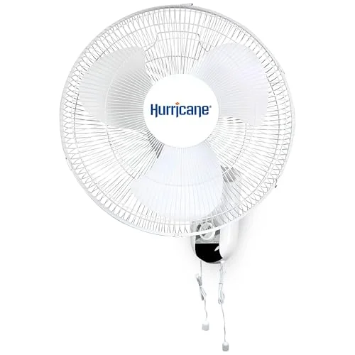 Hurricane Classic Oscillating Wall Mount Fan - Rank 5 in Best Wall Mounted Fans of 2025