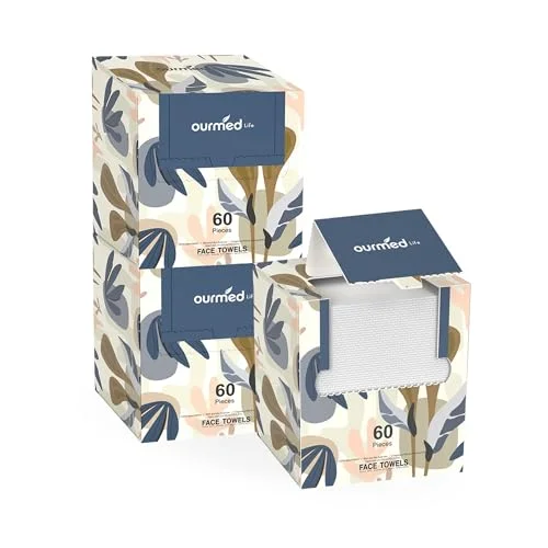 Ourmed Life Biodegradable Face Towels - Rank 5 in Best Disposable Face Towels of 2025