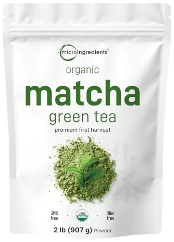 Organic Matcha Green Tea Powder, 2 Pound - Rank 4 in Best Matcha of 2025