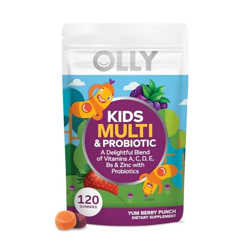 OLLY Kid's Multivitamin + Probiotic Gummy - Rank 4 in Best Olly Probiotic of 2025