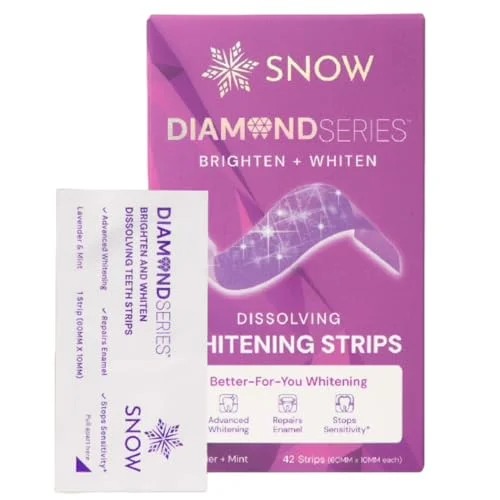 Snow Diamond Purple Whitening Strips - Rank 10 in Best Luminex White Strips of 2025