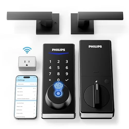 Philips WiFi Smart Door Lock Satin Nickel - Rank 7 in Best Smart Door Locks of 2025