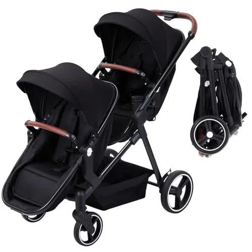 GarveeLife Double Stroller for Infants and Toddlers - Rank 3 in Best Double Stroller of 2025
