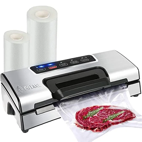 Potane Precision Vacuum Sealer Machine with Cutter - Rank 5 in Best Vacuum Sealer of 2025