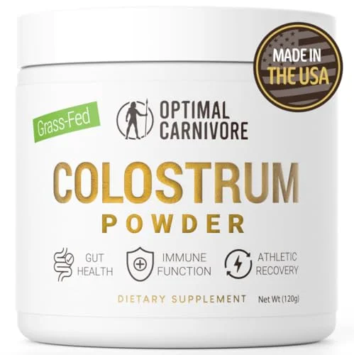Optimal Carnivore Grass Fed Colostrum Powder - Rank 7 in Best Bovine Colostrum of 2025