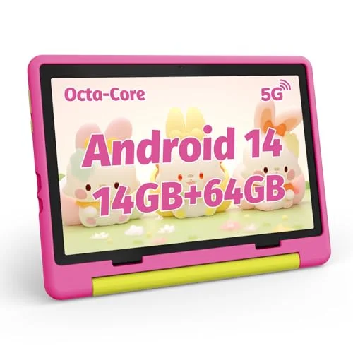 ZOFYWNAS Kids Tablet 10 Inch Android 14 - Rank 3 in Best Tablet For Kids of 2025