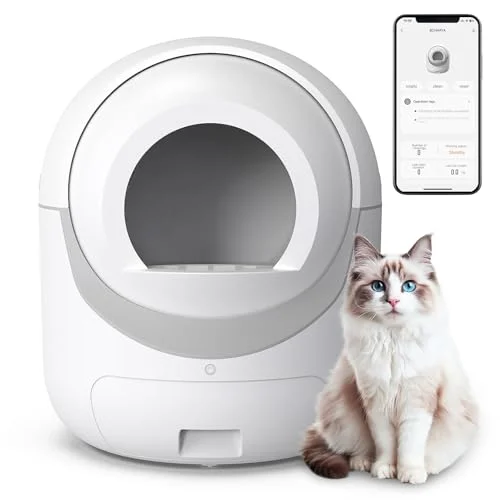 BCHARYA Self-Cleaning Automatic Cat Litter Box - Rank 8 in Best Litter Box For Cats of 2025