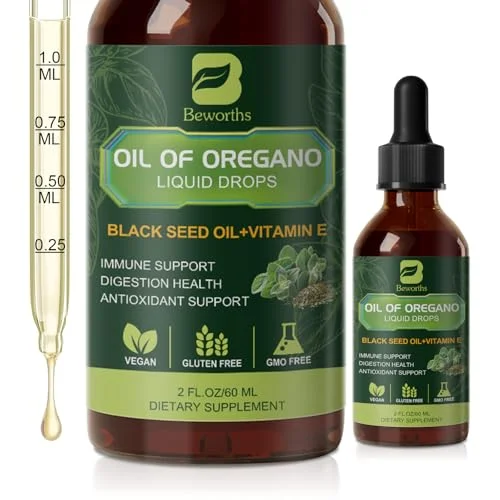 BEWOTHS Oregano Oil Herbal Blend - Rank 9 in Best Oregano Oil of 2025