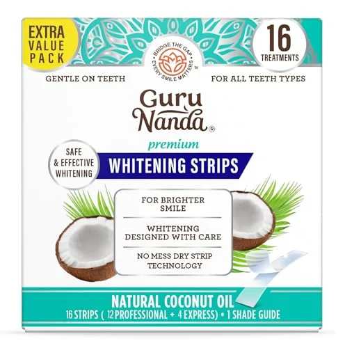 GuruNanda Teeth Whitening Strips - Rank 9 in Best Luminex White Strips of 2025