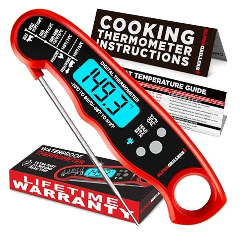 Alpha Grillers Meat Thermometer - Rank 1 in Everything You Didn’t Know You Needed (Until Now)