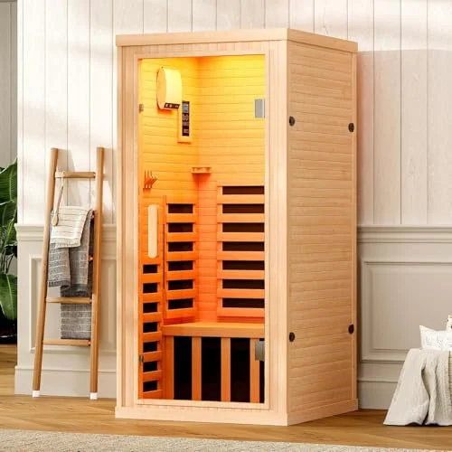 Albott Infrared Sauna Room 1 Person - Rank 9 in Best Indoor Sauna of 2025