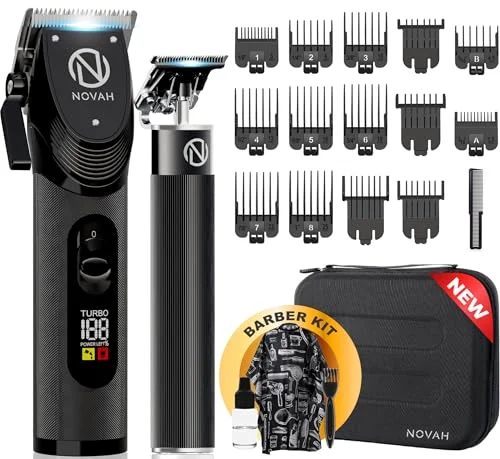 Novah Grooming Professional Hair Clippers and Trimmer Set - Rank 5 in Best Clippers For Men of 2025