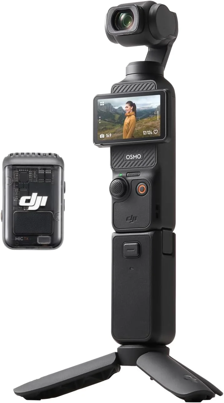 DJI Osmo Pocket 3 Creator Combo - Rank 2 in Best Vlog Camera of 2025