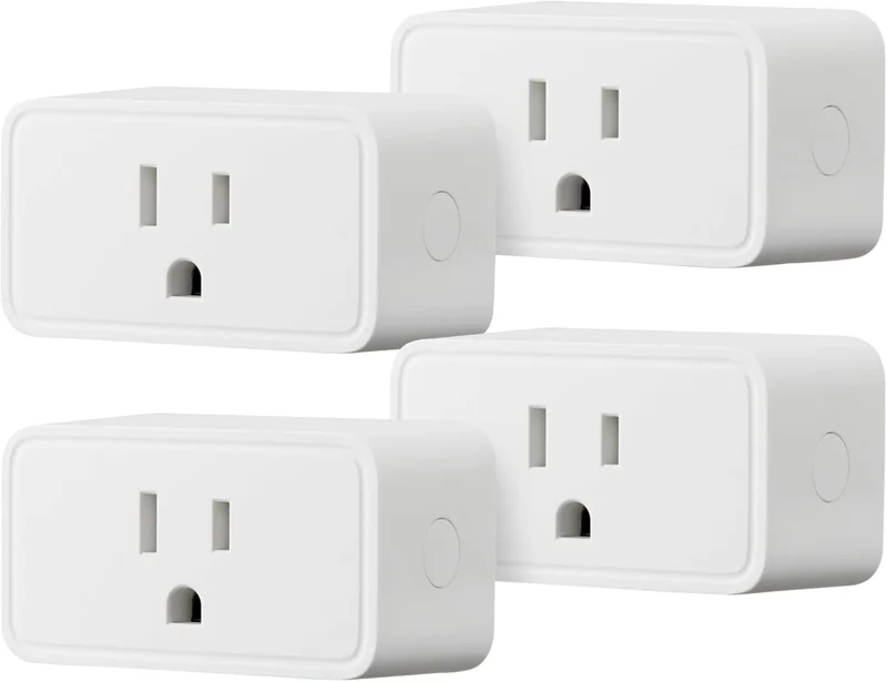 Amazon Basics Smart Plug 4 Pack - Rank 4 in Best Smart Plug of 2025