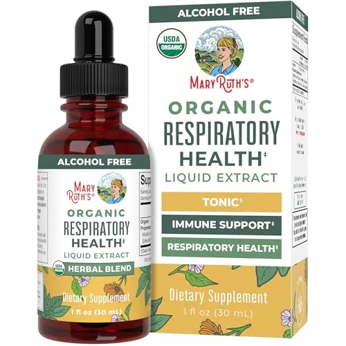 MaryRuth Organics Organic Respiratory Health Drops - Rank 5 in Best Chest Rub of 2025