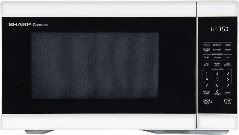 Sharp SMC1161KW Countertop Microwave Oven - Rank 7 in Best Micro Wave of 2025