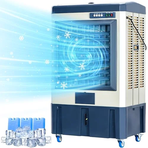 Uthfy 41" Portable Evaporative Cooler - Rank 6 in Best Swamp Cooler of 2025
