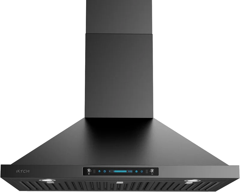 IKTCH 36" Wall Mount Range Hood - Rank 9 in Best Range Hood of 2025