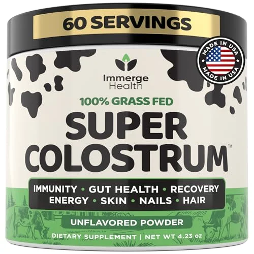 Super MOO Grass Fed Colostrum Powder - Rank 4 in Best Bovine Colostrum of 2025