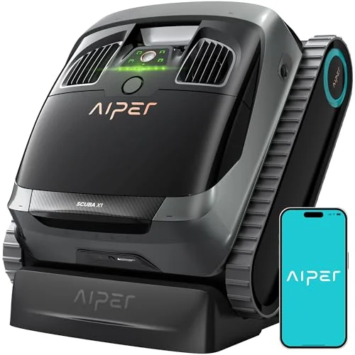 AIPER Scuba X1 Cordless Pool Cleaner - Rank 7 in Pool Cleaners