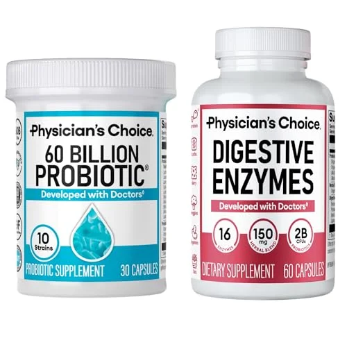 Physician's CHOICE Gut Health Bundle - Rank 10 in Best Olly Probiotic of 2025