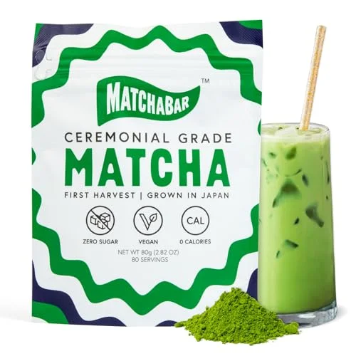 Matchabar Ceremonial Grade Japanese Matcha Powder - Rank 7 in Best Matcha of 2025