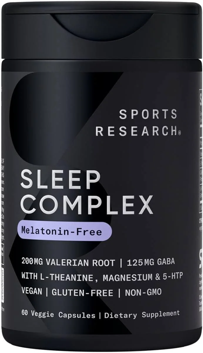 Sports Research Sleep Complex Vegan Supplement - Rank 4 in Best Magnesium For Sleep of 2025