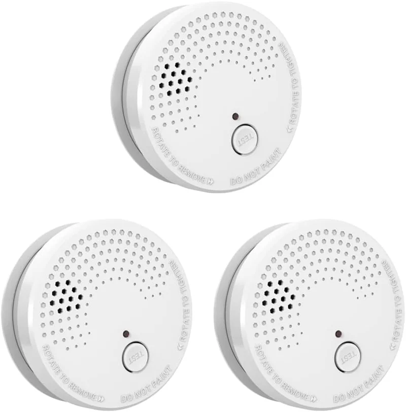 LSHOME Smoke Detector Fire Alarm 3 Pack - Rank 10 in Best Fire Alarm of 2025