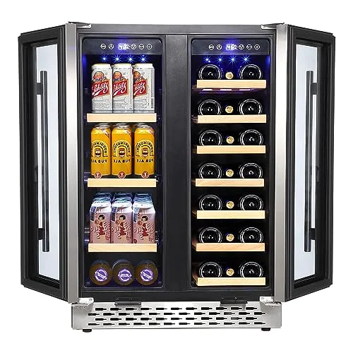 Acekool Dual Zone Wine and Beverage Refrigerator - Rank 3 in Best Beverage Refrigerator of 2025