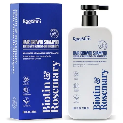 RootStim Biotin Rosemary Hair Growth Shampoo - Rank 4 in Best Shampoo For Thinning Hair of 2025