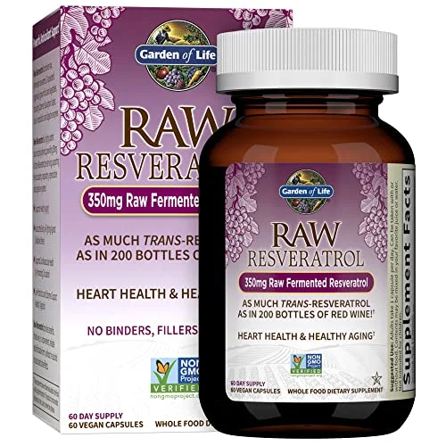 Garden of Life Heart Resveratrol Supplement - Rank 8 in Best Resveratrol Supplements of 2025