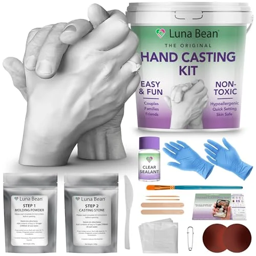 Luna Bean Couples Hand Casting Kit - Rank 8 in Best Gift For Mother of 2025