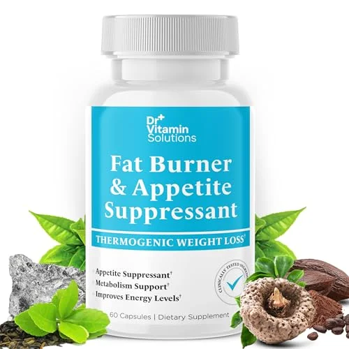 DR VITAMIN SOLUTIONS Fat Burner Thermogenic Supplement - Rank 4 in Best Appetite Suppressant of 2025