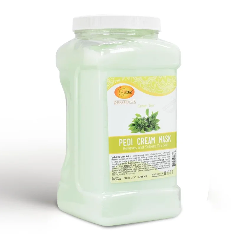 SPA REDI Green Tea Body and Foot Cream Mask - Rank 4 in Best Hydrating Foot Mask of 2025