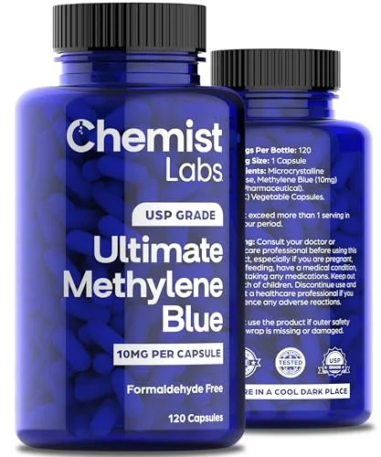 Chemist Labs Methylene Blue 10mg USP Grade - Rank 4 in Best Methylene Blue of 2025