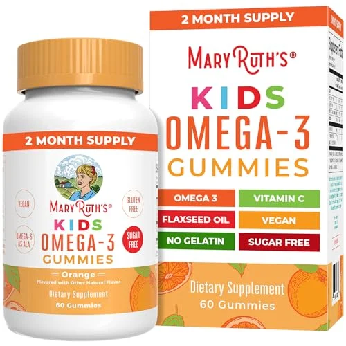 MaryRuth Organics Vegan Omega 3 Gummies - Rank 4 in Best Dha For Kids of 2025