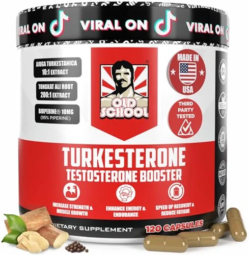 Turkesterone 15,000mg High Absorption Supplement with Tongkat Ali - Rank 3 in Best Turkesterone of 2025